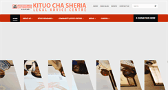 Desktop Screenshot of kituochasheria.or.ke